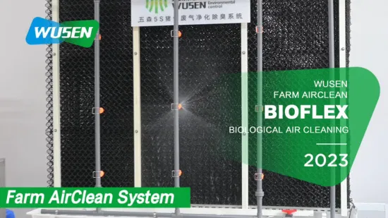 Modern Breeding Equipment Deodorization System Filler for Pig Farms Poultry Farms and Raising Insects Air Cleaning System